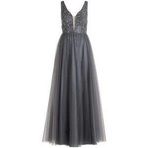 vera mont, Dames, Jurken, Grijs, Maat: M