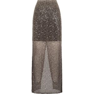 Rotate Birger Christensen, Dames, Rokken, Bruin, Maat: XS Leer,