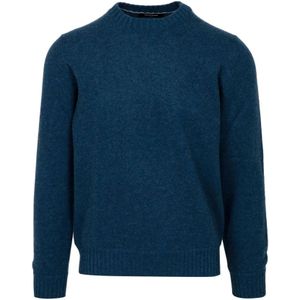 Gran Sasso, Heren, Truien, Blauw, Maat: 2XL Kasjmier,