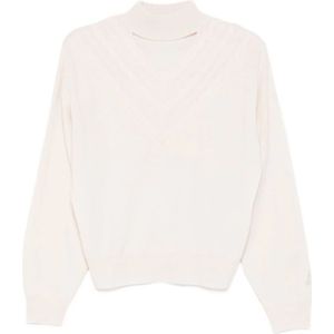Blugirl - Coltrui - Wit - Dames - Wol en Kasjmier
