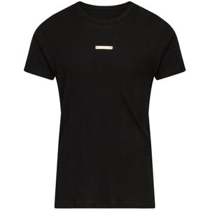 Maison Margiela, Heren, Tops, Zwart, Maat: XL Katoen,