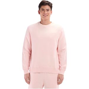 Eden Park, Heren, Sweatshirts & Hoodies, Roze, Maat: XL Katoen,