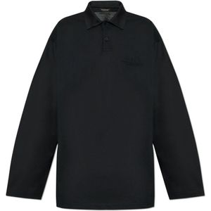 Balenciaga, Heren, Tops, Zwart, Maat: L Katoen,