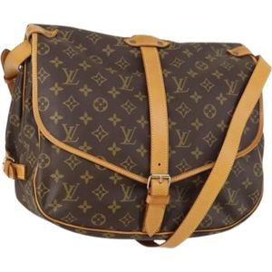 Louis Vuitton Vintage, Dames, Pre-owned, Bruin, Maat: ONE Size