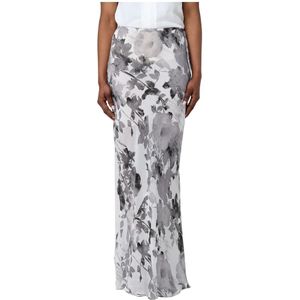 Patrizia Pepe, Dames, Jurken, Grijs, Maat: S