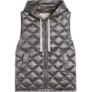 Max Mara, Dames, Jassen, Grijs, Maat: M