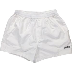 Zegna, Heren, Badkleding, Wit, Maat: S Polyamide,