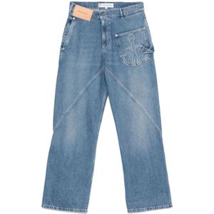 JW Anderson, Heren, Jeans, Blauw, Maat: W34 Denim,