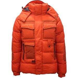 Save The Duck, Heren, Jassen, Oranje, Maat: S Nylon,