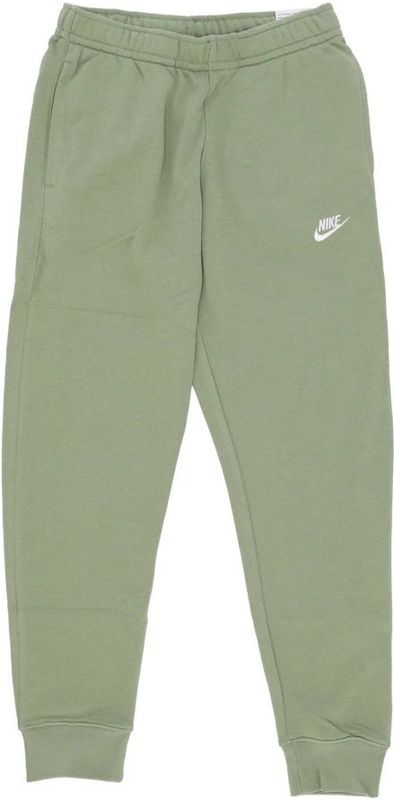 Nike - Green Club Jogger - Trainingsbroek - Oliegroen - 80% Katoen - Regular Fit