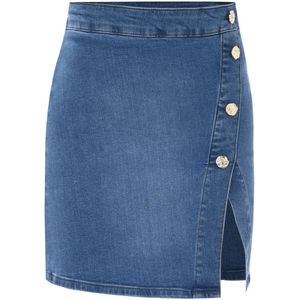 Kocca, Dames, Rokken, Blauw, Maat: W27 Denim,