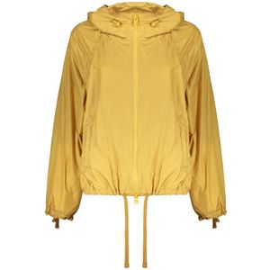 Herno, Dames, Jassen, Geel, Maat: S Polyamide,