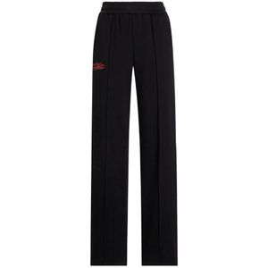 Dolce & Gabbana, Dames, Broeken, Zwart, Maat: 2XS