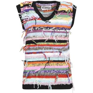 Cavia, Dames, Truien, Veelkleurig, Maat: S Wol,