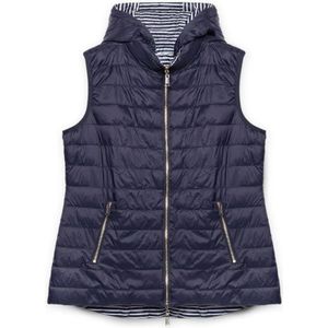 Fiorella Rubino, Dames, Jassen, Blauw, Maat: XS Tweed,