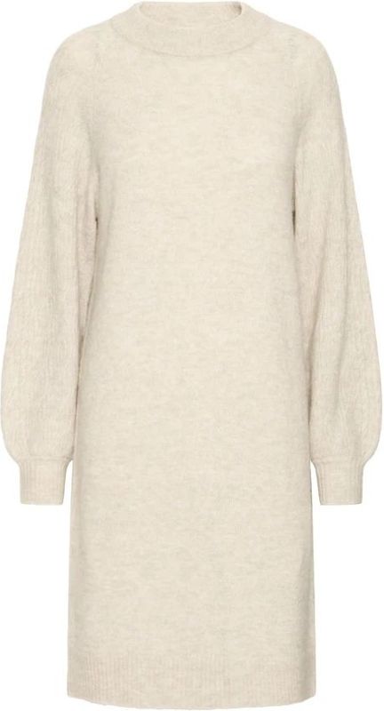 Ichi, Dames, Jurken, Beige, Maat: L