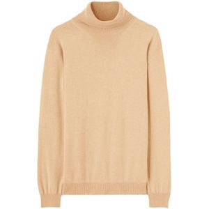 Dondup, Heren, Truien, Beige, Maat: 3XL Zijde,