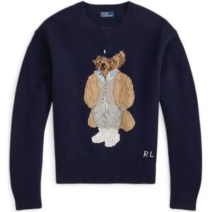 Polo Ralph Lauren - Truien - Blauw - Dames - Wol