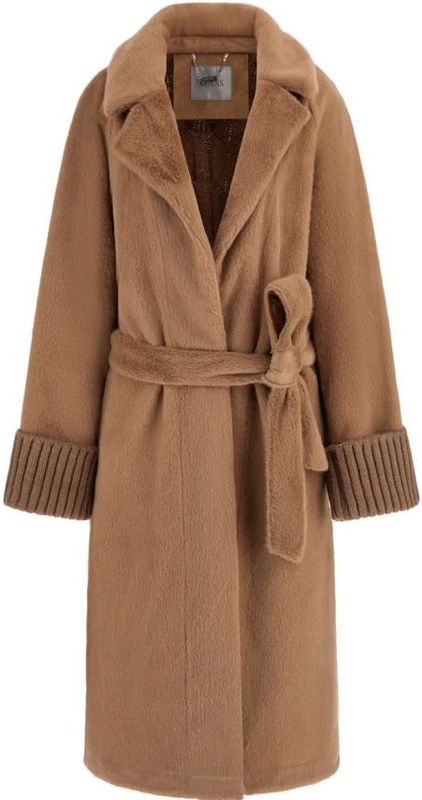 Guess, Dames, Mantels, Bruin, Maat: S Acryl,