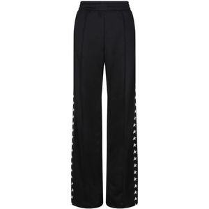 Golden Goose, Dames, Broeken, Zwart, Maat: XS Katoen,