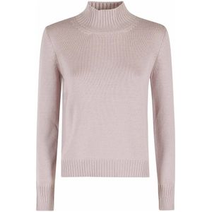 Gran Sasso, Dames, Truien, Roze, Maat: M Wol,