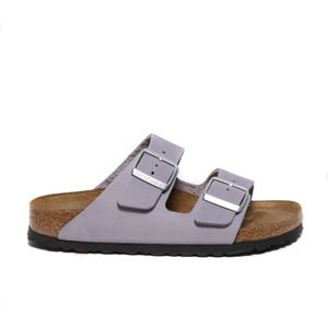 Birkenstock, Dames, Schoenen, Paars, Maat: 36 EU Suède,