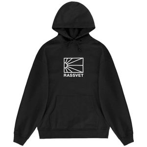 Rassvet, Heren, Sweatshirts & Hoodies, Zwart, Maat: M Katoen,