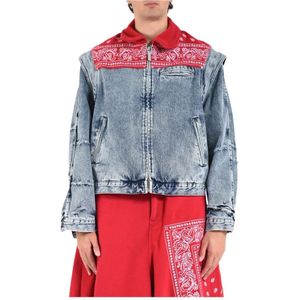 Pdf, Heren, Jassen, Veelkleurig, Maat: M Denim,