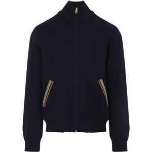Paul Smith, Heren, Truien, Blauw, Maat: L Wol,