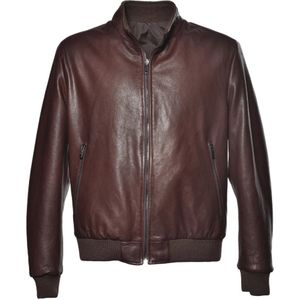 Baldinini, Heren, Jassen, Rood, Maat: L Leer,