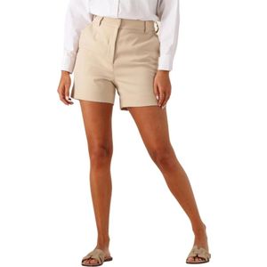 Minus - Livina - Korte Broeken - Zandkleur - Comfortabel