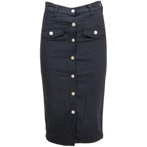 Liu Jo, Dames, Rokken, Blauw, Maat: W28 Katoen,