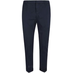 Dondup, Heren, Broeken, Blauw, Maat: W30 Katoen,