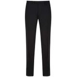 DRYKORN - Piet - Herenpantalon - Zwart - Materiaalmix met Wol en Stretch