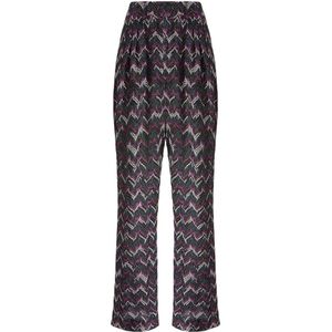 Missoni, Dames, Broeken, Veelkleurig, Maat: XS Viscose,