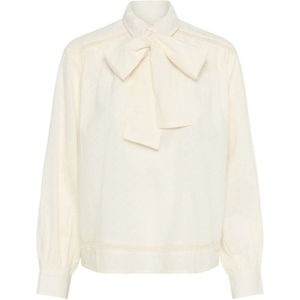 Part Two, Dames, Blouses & Shirts, Beige, Maat: XS Katoen,
