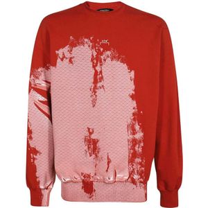 A-Cold-Wall, Heren, Sweatshirts & Hoodies, Rood, Maat: L Katoen,