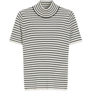 Max Mara Studio, Dames, Truien, Wit, Maat: M Zijde,