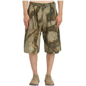 Ziggy Chen, Heren, Korte broeken, Groen, Maat: M