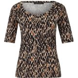 Betty Barclay - Geribbeld Hemdje - Veelkleurig - Dames