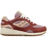 Saucony - Shadow 6000 - Schoenen - Rood - Suède
