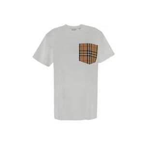 Burberry T-Hemden , White , Dames , Maat: S