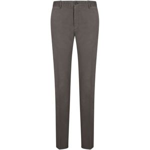 Incotex, Heren, Broeken, Bruin, Maat: M Leer,