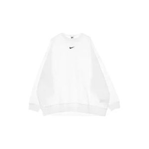 Nike Essentials Collection Crewneck Sweatshirt , White , Dames , Maat: L