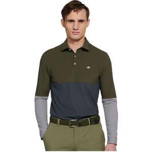 Meyer Polo shirt Korte mouw groen