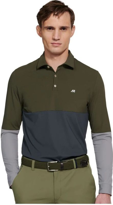 Meyer Polo shirt Korte mouw groen