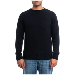Dondup, Heren, Truien, Blauw, Maat: 2XL