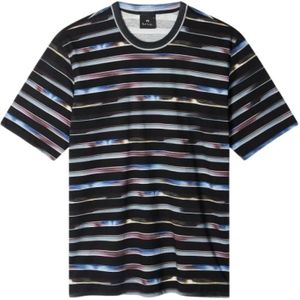 Paul Smith, Heren, Tops, Zwart, Maat: S