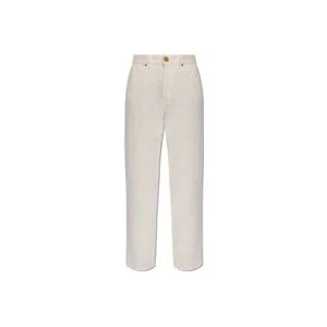 Balmain Straight jeans , White , Dames , Maat: XS