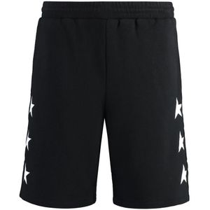 Golden Goose - Diego Star Short - Korte Broeken - Zwart - Katoen